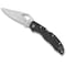 Spyderco 2024 Spyderco Harrier 2 G-10 Black Plain SPY-BY01GP2 - alternate 3